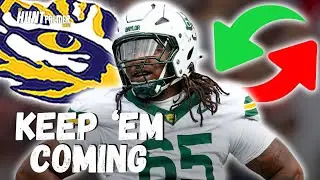 BOOM! Lane Kiffin Adds Sean Thompkins & Devin Harper | LSU’s Offensive Line  From Panic to Progress?