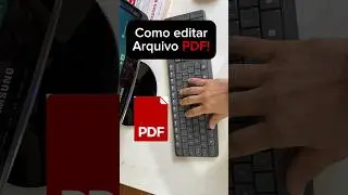 Como editar arquivo PDF! #pdf #dicas #word