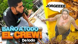 🔥BROMA BAÑO DE LODO A TODO EL CREW🔥