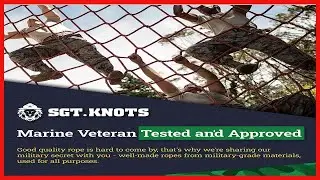SGT KNOTS Twisted Nylon Rope: Durable, Reliable, and Ready for Any Job