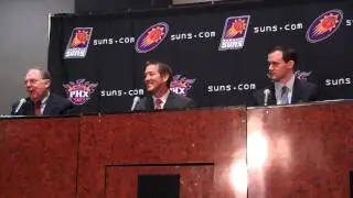 Jeff Hornacek Introductory Press Conference Part 1: Babby Introduces Hornacek