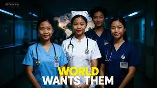 Rich Countries Fight for Filipino Nurses #philippines #usa #canada #uk #uae #england #Japan #saudie