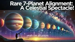 Rare 7-Planet Alignment: A Celestial Spectacle!