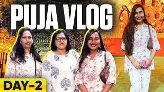 Durga Puja VLOG - Day 2 - Pura Mood OFF hogaya #shantamgupta #durgapuja #vlogs