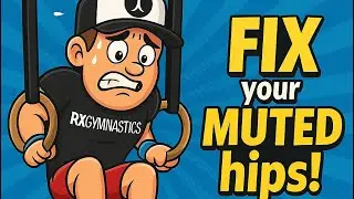 FIX YOUR MUTED HIP! Kipping Ring Muscle Up Tip
