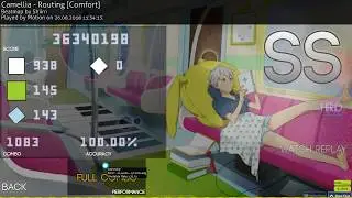 osu!catch | Motion 🇰🇷 | Camellia - Routing [Comfort] +HD,HR | SS #1 670pp