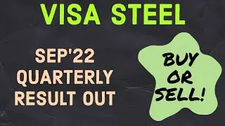 VISA STEEL FY'23 Q2 result || Visa Steel share latest news || Detailed analysis || Stock market