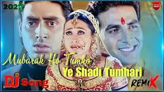 Mubarak Ho Tumko Ye Shadi Tumhari Dj Song !! Udit Narayan !! Brazil Dholki Mix !! Dj Song
