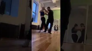 Jennifer Borcea & Eran Polat Variation NYC #dancer #tango #argentinetango #practice #nyc #nycdance