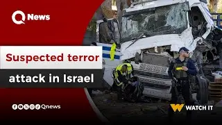 Israeli media Several casualties after truck hit bus stop in Tel Aviv