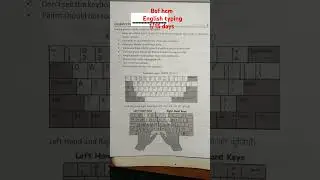 Bsf Hcm & Asi  ।  English typing 1/15 days (+50 wpm ) challenge 1-2 page #shortvideo #bsf #bsfhcm