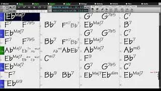 BACKING TRACK - BREEZIN' ALONG WITH THE BREEZE (Richard A Whiting) Eb 130 BPM SWING