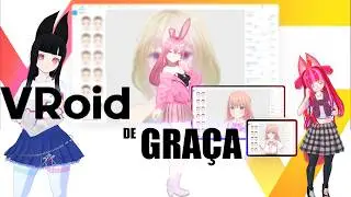 Como Criar Seu VTuber 3D no VRoid Studio (Passo a Passo) + VSeeFace + Irion Web Can