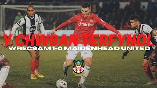 Y CHWIBAN TERFYNOL | CPD Wrecsam 1-0 Maidenhead United