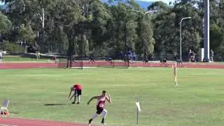 U/16yrs 200m Men Final, Down Under Championships, Griffith University Athletics Track 9/07/2017