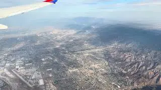 4K - In flight over Southern California enroute to Long Beach Airport (KLGB) - July 17, 2023