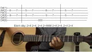 [Phần 1] [Guitar]Hướng dẫn chơi: Mắt đen - Bức Tường