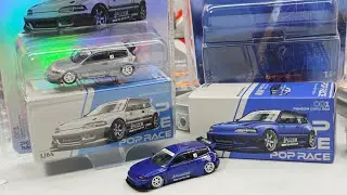 Pandem Honda Civic EG6 Blue by Pop Race (ENIGMA Blister) | UNBOXING and REVIEW