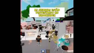 As CRIAN&Ccedil;AS est&atilde;o PROTESTANDO no Brookhaven 😱 #roblox #robloxgames #brookhaven