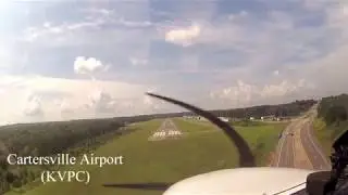 Touch & Go FLIGHT TO CARTERSVILLE KVPC