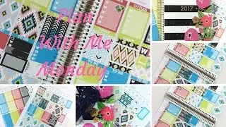 Plan With Me Monday! Feat.Glam Planner (Recollections Planner)