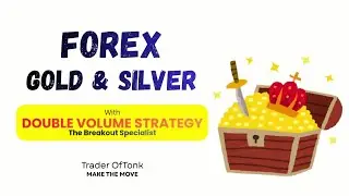 Forex Gold & Silver With Double VOLUME Strategy and Technical Parameters #gold #silver #intraday