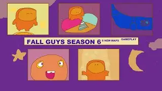 Fall Guys Season 6 - All 5 New Maps Gameplay! Video 257