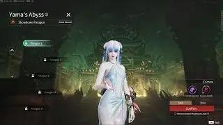 Naraka Bladepoint : Showdown เส้นทางสู่เทพ ชั้น Paragon 1 Solo Justina Gu