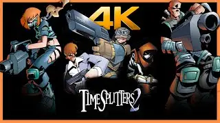 TimeSplitters 2 - 4K 60ᶠᵖˢ - Juego Completo - Longplay sin Comentarios en Español