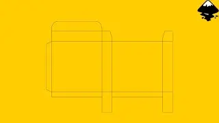 How to create an outline for a foldable box in Inkscape