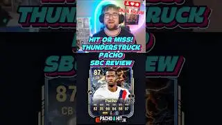 HIT OR MISS! THUNDERSTRUCK PACHO SBC REVIEW #HitOrMiss #Pacho #Thunderstruck #SBCReview #FC26