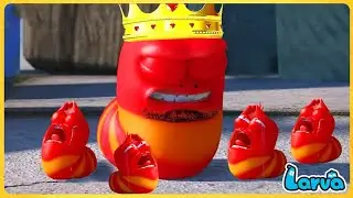 Larva Tuba - VUA CŨNG PHẢI KHÓC - ẤU TRÙNG TINH NGHỊCH - HOẠT HÌNH LARVA MỚI NHẤT 2021