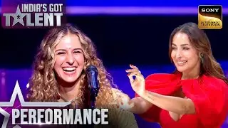 इन Italy Singers की Marathi से Impress हुई Malaika | India&rsquo;s Got Talent Season 11 | Performance