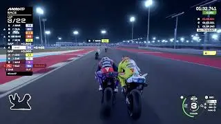 Ultra Realistic QatarGP Under Floodlights: Toprak vs M&aacute;rquez Ends in Disaster