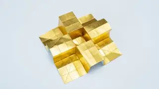Geometric Origami Tutorial:  Cross with Hole
