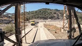 Trucking, Quarry Load from Lehigh Hanson Cupertino, to Dump on Newhall & Coleman off 880 San Jose CA