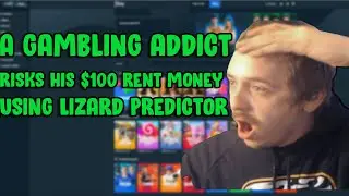 Gambling Addict Risks His Last $100 Rent Money on Lizard Mines Predictor
