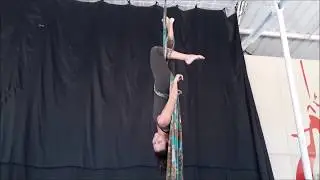 Dica das ARTeiras - Montagem da Bonitinha - Tecido Acrob&aacute;tico - ART no AR - Circo e Dan&ccedil;a