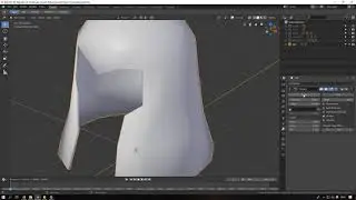 Blender modeling a helmet