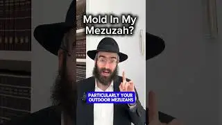 Is mold in my mezuzah a problem?  #jewish #torah #religion #mezuzah #tefillin