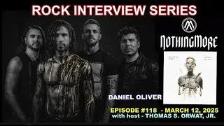 Nothing More- Daniel Oliver -bass- talks Disturbed tour, 