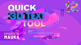 Quick 3D Text Animation | Wondershare Filmora 12 Tutorial | Mauka