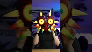 Making a Zelda Mask with Dremel! #cosplay #diycrafts