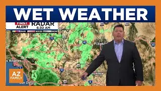 Wet start to the weekend before holiday warm-up
