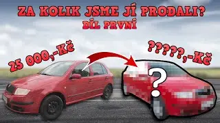 Jak udělat z ošklivé Fabie za 25 tis krásné auto za 50tis? Díl první.