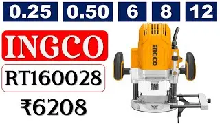 👉INGCO RT160028 Router Review🔥वुड राऊटर🔥1600W ​Electric Wood Router🔥Top INGCO Wood Engraving Machine