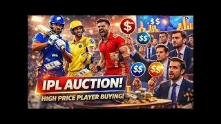 IPL Auction 2026 FULL ACTION 🔥 Record-Breaking Player Buys!