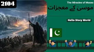 🇵🇰 موسیٰ کے معجزات (The Miracles of Moses) | بائبل کی کہانی (Bible Story) | Urdu, 2104-U1