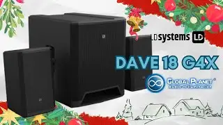 LD SYSTEMS DAVE 18 G4X | POTENCIA Y CALIDAD EN UN DISE&Ntilde;O COMPACTO