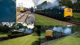 Deltic Preservation Society 40th Anniversary at the Bluebell Railway 8.10.2017